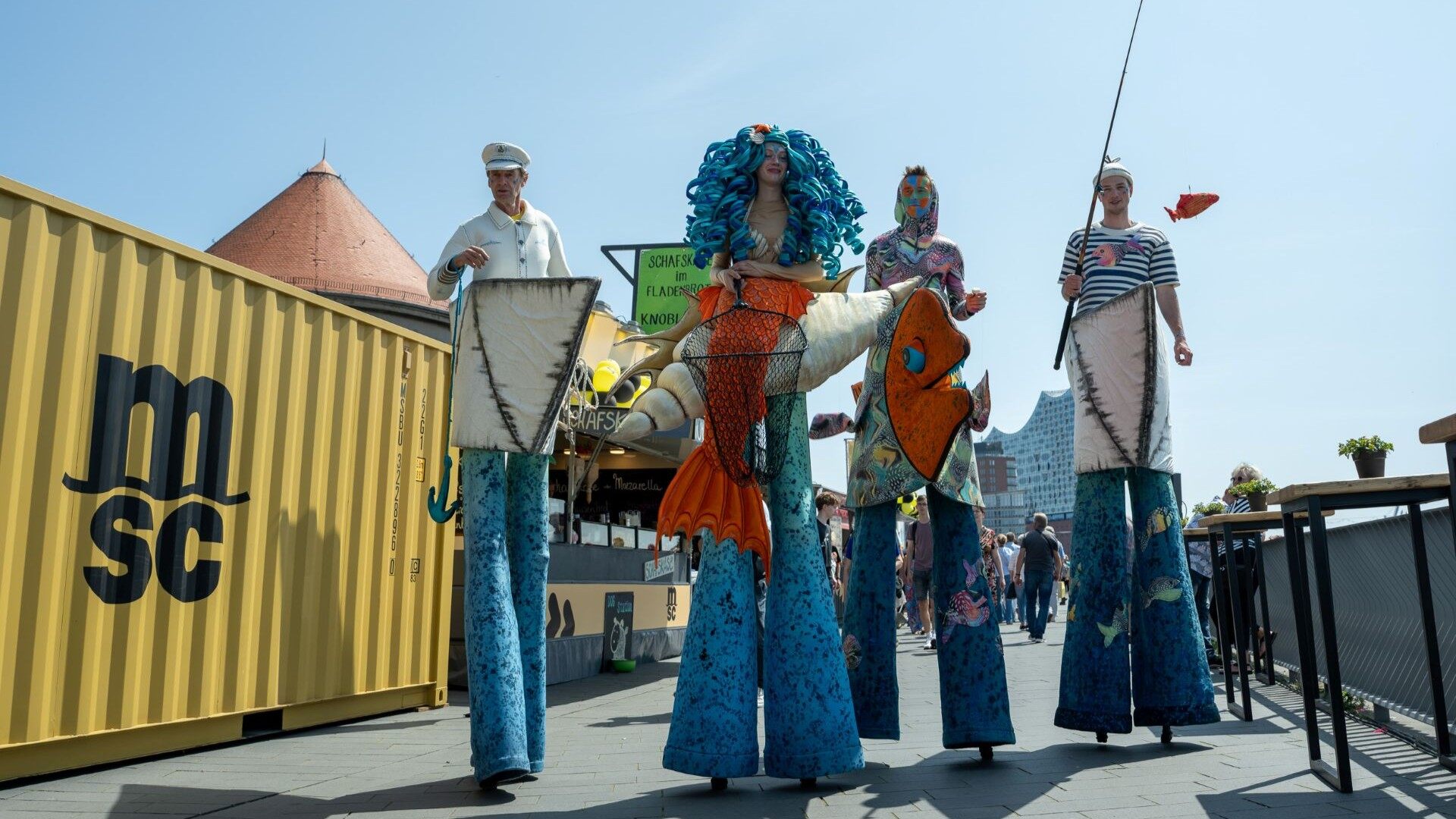 Hamburg’s Streets Turn Yellow for the Vibrant MSC Yellow Festival